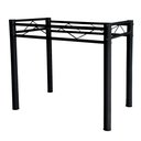 Ver imagem 2 de Pé de Mesa para Tampo de Pedra Granito Mármore Base de Mesa 1,00 Sala de Jantar Ql Preto