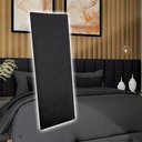 Ver imagem 1 de Cabeceira Estofada Cama Box Casal Queen King - 1 Módulo 60x20cm Veludo Preto