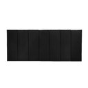 Ver imagem 7 de Cabeceira Estofada Cama Box Casal Queen King - 1 Módulo 60x20cm Veludo Preto
