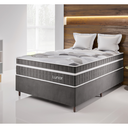 Ver imagem 4 de Colchão Mola Ensacada Casal 33x138x188cm Lunar Cinza - Casa Giulia