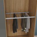 Ver imagem 6 de Guarda Roupa Casal Ipê 6 Portas Freijó Gris Fosco - Kits Paraná
