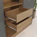 Ver imagem 5 de Guarda Roupa Casal Ipê 6 Portas Freijó Gris Fosco - Kits Paraná