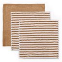 Ver imagem 1 de Kit Pano Multiuso Enxuga e Limpa Microfibra 3 Pçs Terracota