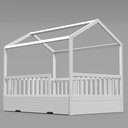 Ver imagem 5 de Cama Montessoriana Casal C/ Auxiliar