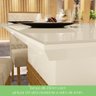 Conjunto Sala de Jantar Mesa 160cm Tampo Mdf com Vidro 6 Cadeiras Melinda Casa 812 - 12