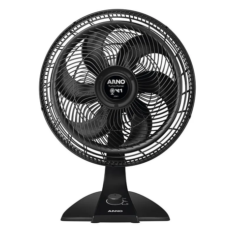 Ventilador de Mesa Turbo Force 2 em 1 40cm Preto Arno 127v