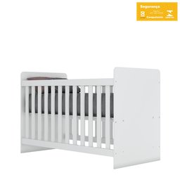 Quarto de Bebê Berço  Guarda-Roupa e Cômoda Sonho Encantado Espresso Móveis - 10
