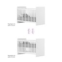 Ver imagem 5 de Quarto de Bebê Berço Guarda-Roupa e Cômoda Sonho Encantado Espresso Móveis Branco