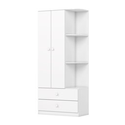 Quarto de Bebê Berço  Guarda-Roupa e Cômoda Sonho Encantado Espresso Móveis - 12