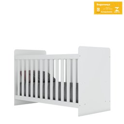 Quarto de Bebê Berço  Guarda-Roupa e Cômoda Sonho Encantado Espresso Móveis - 9