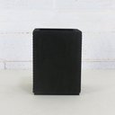 Ver imagem 6 de Kit Escritório em Corino Preto Porta Lápis Canetas e Clips