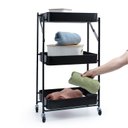 Ver imagem 2 de Carrinho Organizador 3 Andares Dobrável - Oikos