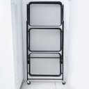 Ver mais imagens de Carrinho Organizador 3 Andares Dobrável - Oikos