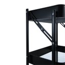 Ver imagem 4 de Carrinho Organizador 3 Andares Dobrável - Oikos