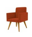 Ver imagem 1 de Poltrona Decorativa Talita Cor Terra Cota