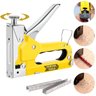 Grampeador Pinador Manual Profissional 3 em 1 Pressão Grampos T-u-reto 4 - 14mm | Fertak - 1