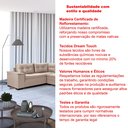 Ver mais imagens de Sofá de Canto 6 Lugares com Chaise 3,42m Suede Bege 