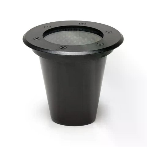 Balizador de Chão Save Energy Se-335.1341 Embutir Jet Black 12w 2700k 30°