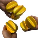 Ver imagem 3 de Pacote 10 Frutas Artificiais Carambola Realistas Ótima para Decoração de Festas, Buffets e Arranjos