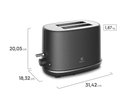 Ver imagem 3 de Torradeira Elétrica Electrolux Expert - Inox/preto - 220v