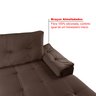 Sofá de Canto 6 Lugares com Chaise Suede Aveludado Viena  - 9