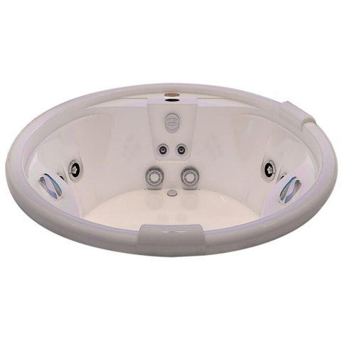 Banheira Aquecedor 12 Jatos Paola P2 150x150cm Branca