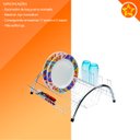 Ver imagem 3 de Escorredor de Louças Mini Arco Cromado 11 Pratos Madefer