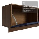 Ver imagem 6 de Rack Suspenso para Tv até 80 Polegadas 218 Cm 2 Portas Rustic/azul Vik Madesa