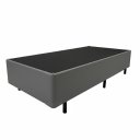 Ver imagem 1 de Cama Box Solteiro Base 188x88:corino Cinza/solteiro