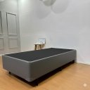 Ver imagem 4 de Cama Box Solteiro Base 188x88:corino Cinza/solteiro