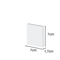 Roseta Para Portas Ref.10007 70mmX70mm Arquitech - 2