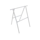 Ver imagem 1 de Kit 2 Cavaletes em Ferro Branco- 80 X 60