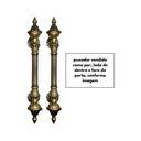 Ver mais imagens de Puxador Duplo para Portas Estilo Colonial Jd 43cm Ouro Velho