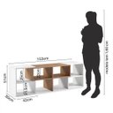 Ver imagem 3 de Rack para TVs até 65 Polegadas Extensível Arara CabeCasa MadeiraOriginals