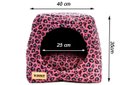 Ver imagem 2 de Cama Iglu e Toca para Cachorro Impermeavel Luppet Oncinha Pink - M