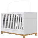 Ver imagem 2 de Conjunto Quarto de Bebê Berço 3x1, Guarda-Roupa e Cômoda Passa Anel Espresso Móveis