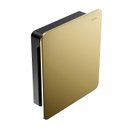 Ver imagem 1 de Acabamento Valvula Descarga Flat Ouro Polido Docol