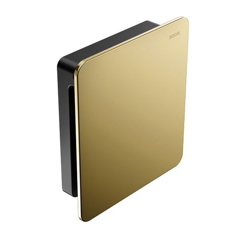 Acabamento Valvula Descarga Flat Ouro Polido Docol