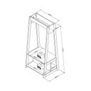 Ver imagem 4 de Closet Modulado Arara com 2 Prateleiras Appunto