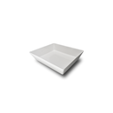 Ver imagem 2 de Travessa Melamina Cuba Gn 1/2 32,5x26,5x7cm Branco - Mezza
