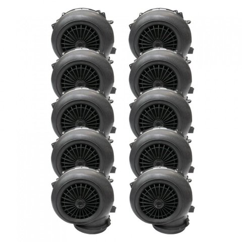 Kit Motor para Coifa de Ilha 110v - 10 Peças Preto 110v