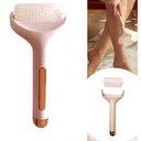 Ver imagem 7 de Rolo Massagem Drenagem Facial Calmante Limpeza Pele Rosto alivia Rugas Inchaço Marcas Linhas