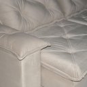 Ver imagem 2 de Sofá com Chaise Canyon 4 Lugares Retrátil e Reclinável 250cm Bege Veludo Bom Pastor Móveis