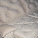Ver imagem 5 de Sofá com Chaise Canyon 4 Lugares Retrátil e Reclinável 250cm Bege Veludo Bom Pastor Móveis