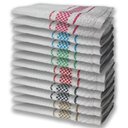 Ver imagem 1 de 12 Panos de Prato Atoalhado Felpudo Premium Mr+pr+vm+vd+az+rs