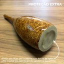 Ver imagem 3 de Vaso Decorativo de Cerâmica para Sala Firenze G Marrom Petra Joelma Decorações