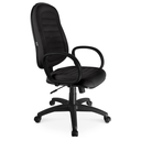 Ver imagem 1 de Cadeira Presidente Giratória Tescaro Tes0232pt95ptcopt Couríssimo Preto