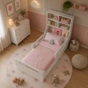 Ver imagem 2 de Cama Montessoriana com Nichos e Baú