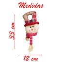 Ver imagem 4 de Kit 4 Enfeites de Porta Decoração Natal Feltro Pendente