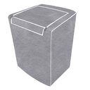 Ver imagem 1 de Capa Máquina de Lavar com Zíper Cinza Tamanho P